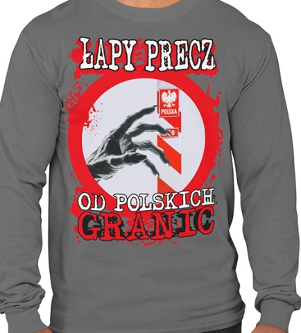LONGSLEEVE PATRIOTYCZNI ŁAPY PRECZ